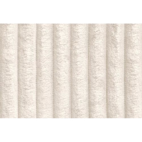 Pouf Modulable Et Convertible - Velours Côtelé XL - Blanc