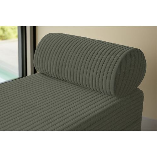 Pouf Modulable Et Convertible - Velours Côtelé XL - Vert
