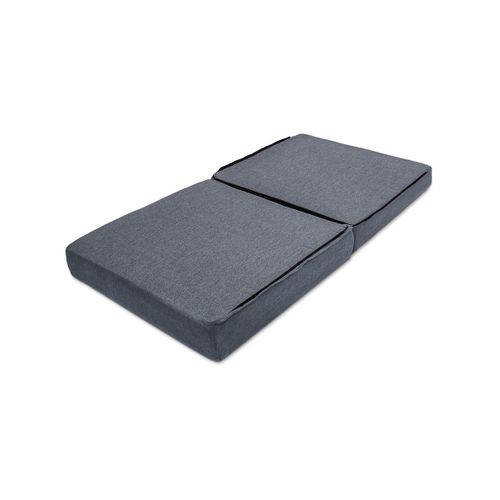 Canapé D'angle Convertible 4 Places - Tissu Lisse - Bleu