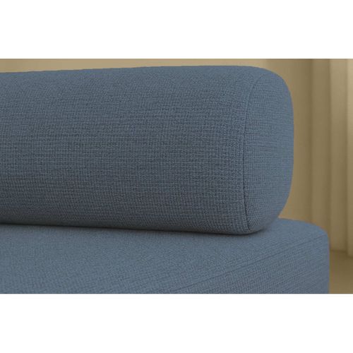 Fauteuil Modulable Et Convertible - Tissu Lisse - Bleu