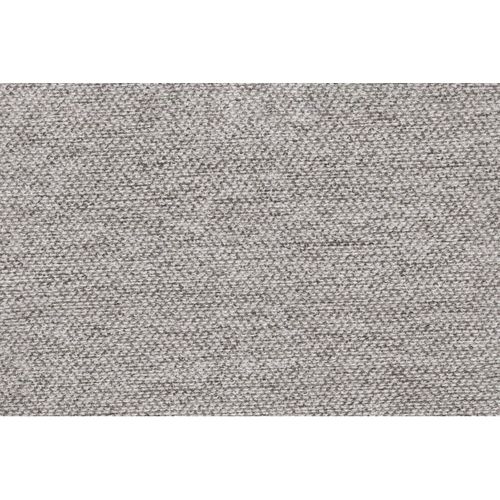 Canapé D'angle Convertible 6 Places - Tissu Lisse - Gris Clair