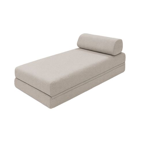 Méridienne Modulable Et Convertible - Tissu Imperméable - Gris