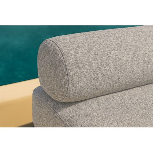 Méridienne Modulable Et Convertible - Tissu Imperméable - Beige Clair