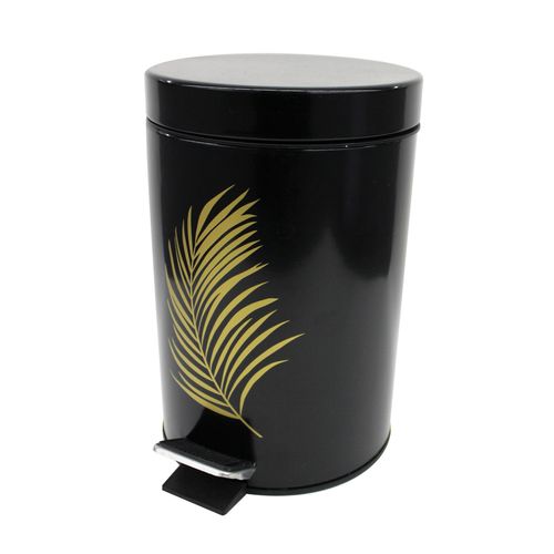 Poubelle à Pédale Collection Orbelles Noir