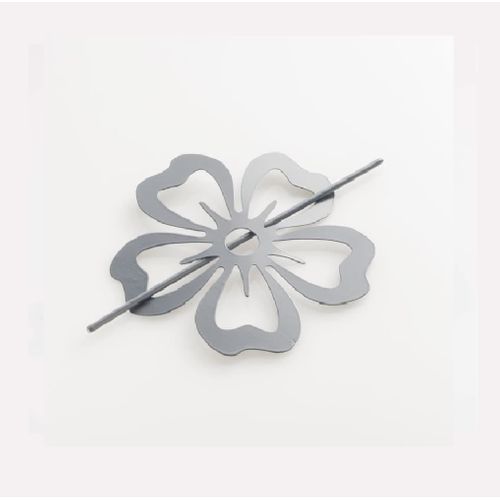 1 Embrasse Broche Petaly Gris