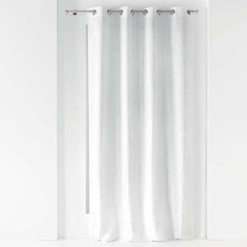 Rideau à Oeillets 140x260cm Domea Blanc