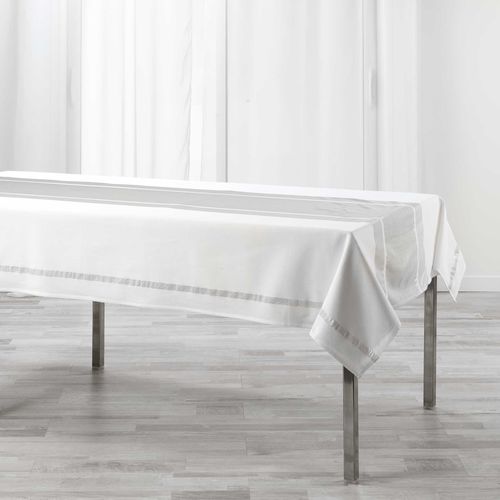 Nappe Coton Elegance Argent