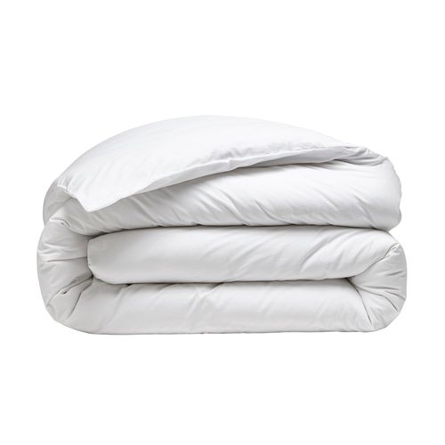 Housse De Couette Percale 260 X 240 Cm Blanc