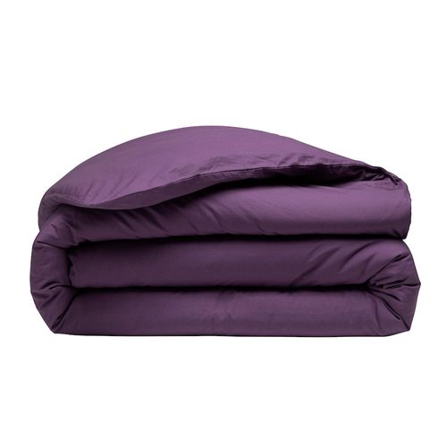 Housse De Couette Percale 260 X 240 Cm Violet