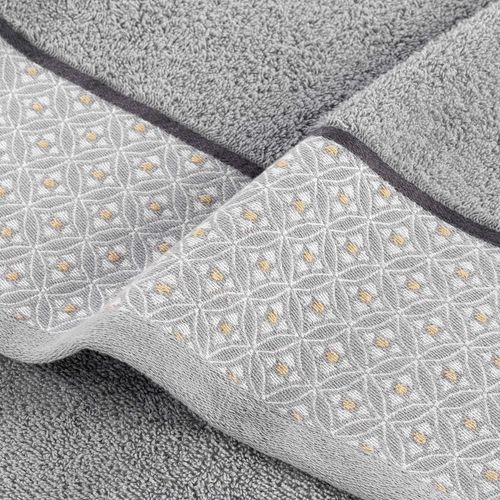 Serviette De Toilette 70 X 130 Cm Art-chic Beline Gris