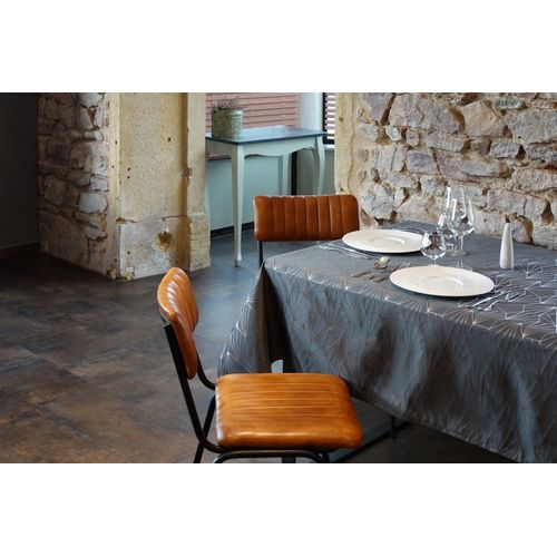 Nappe 145x240 cm Facette Antracite