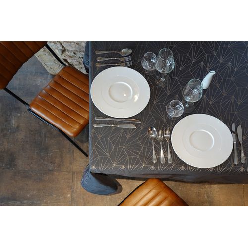 Nappe 145x240 cm Facette Antracite