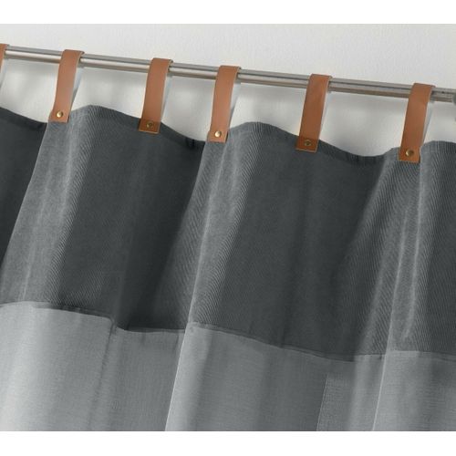 Panneau Voile Sable Milleray Anthracite 140 x 240