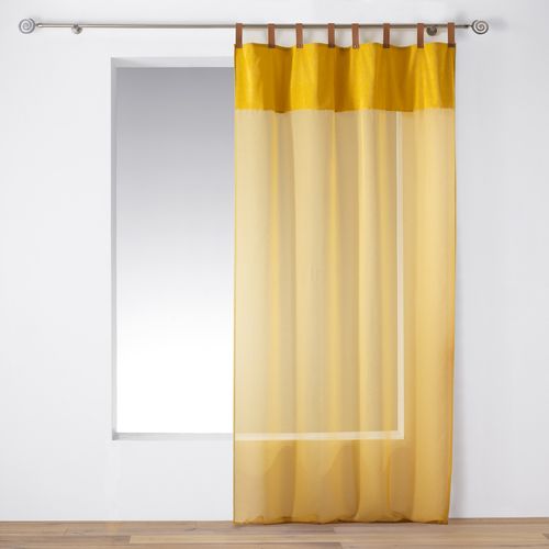 Panneau Voile Sable Milleray Jaune 140 x 240