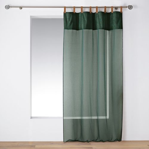 Panneau Voile Sable Milleray Vert 140 x 240