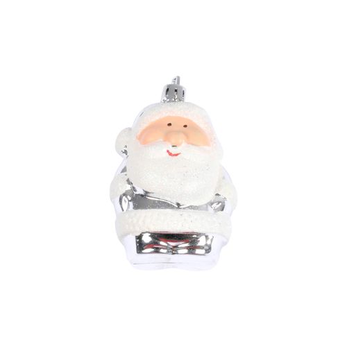 Suspension Pere Noel Argent