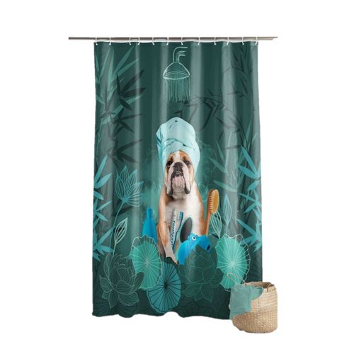 Rideau De Douche Doggy Zen