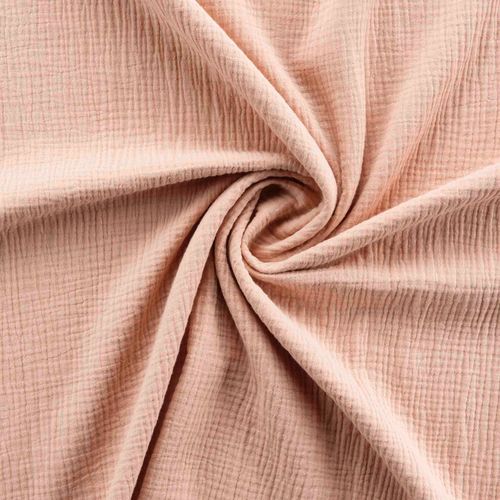Housse De Couette + 2 Taies Double Gaze De Coton Angeliase 220x240cm Rose