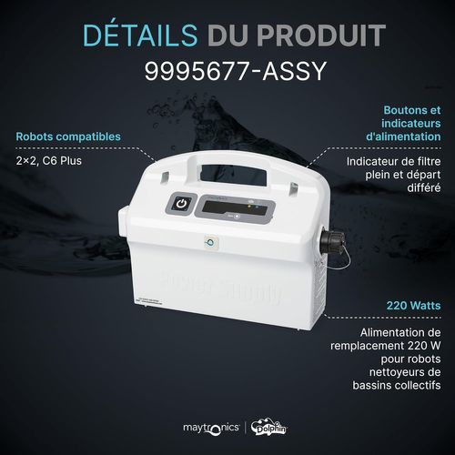 Alimentation Pour Robot De Collectivité 2x2 Et C6 Plus - 9995677-assy