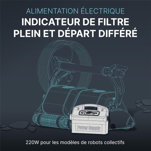 Alimentation Pour Robot De Collectivité 2x2 Et C6 Plus - 9995677-assy