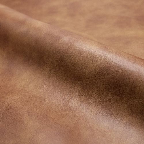 Lot De 2 Chaises Pour Îlot Central 65 Cm En Cuir Synthétique Camel - Henrik