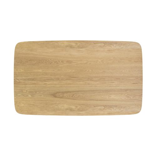 Table Rectangulaire 6 Personnes En Bois Clair 150 Cm - Oman