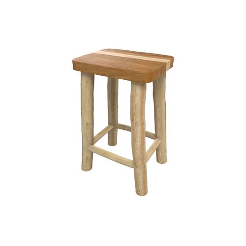 Tabouret 45.5 Cm En Teck - Ika