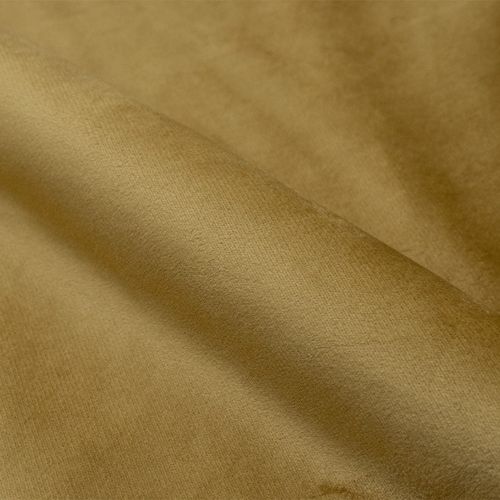 Lot De 2 Chaises En Velours Jaune Et Pieds En Métal Noir - Pénélope