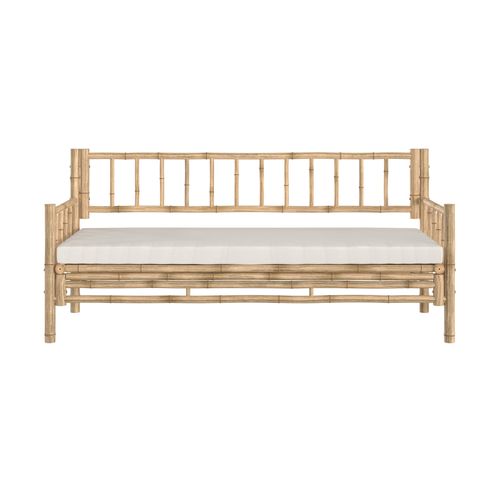 Canapé De Jardin 3 Places En Bambou Naturel - Vadella