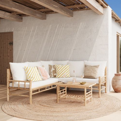 Table Basse De Jardin En Bambou - Vadella