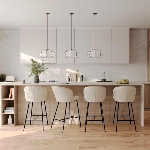 Suspension En Bambou Noir D38 Cm - Hana