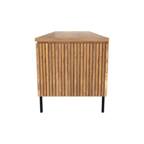 Meuble TV En Bois De Teck 160 Cm - Gordes
