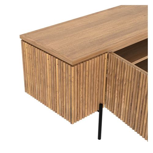 Meuble TV En Bois De Teck 160 Cm - Gordes