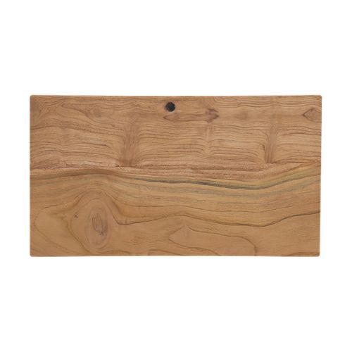 Tabouret En Bois De Teck Recyclé - Eka