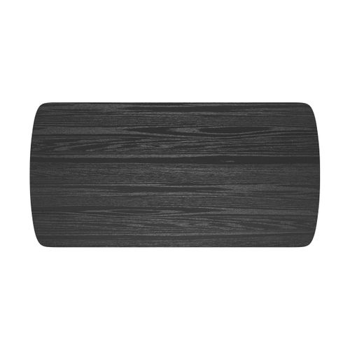 Table Basse 120 Cm En Bois Noir - Suly