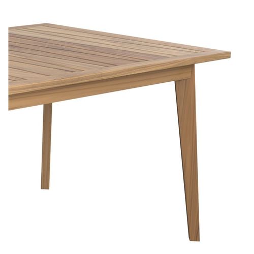 Ensemble Table Et 6 Chaises De Jardin En Bois De Teck - Tunga
