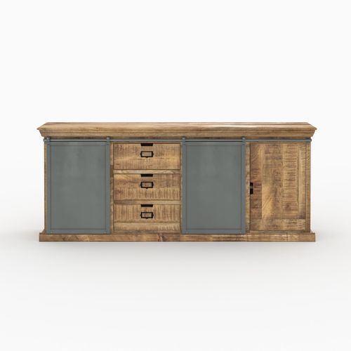 Ensemble 2 Buffets En Bois De Manguier - Tabuk