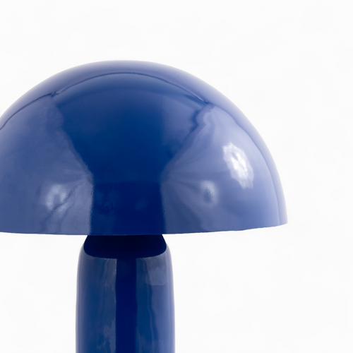 Lampe En Métal Bleu Foncé - Enaïs