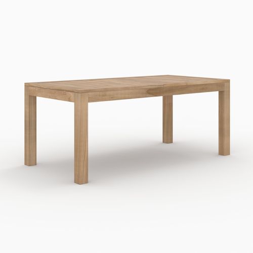 Table Et Chaises De Jardin 8 Personnes En Bois Et Résine Tressée - Tiptur
