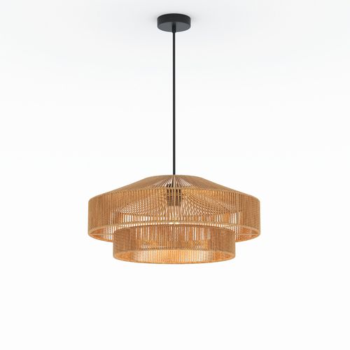 Suspension Ronde En Papier De Corde 60 Cm - Clairia