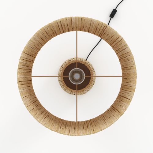 Grande Lampe En Feuille De Palmier - Soléa