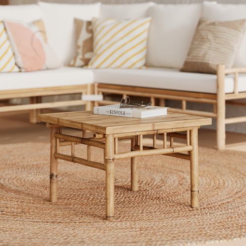 Table Basse De Jardin En Bambou - Vadella