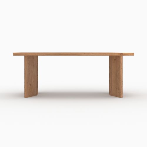 Table Rectangulaire En Bois D'orme 8 Personnes - Albane