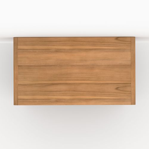 Meuble De Salle De Bain En Bois De Teck 90 Cm - Kafa