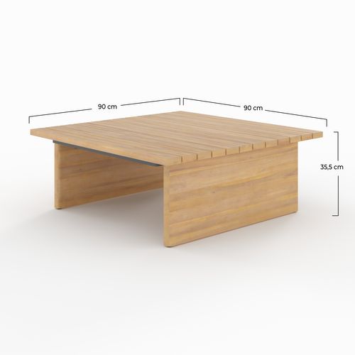 Table Basse De Jardin En Bois D'acacia - Seya