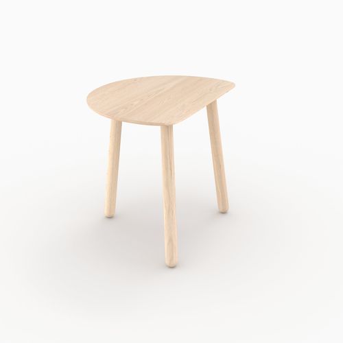 Tables Gigognes En Bois De Frêne Effet Blanchi - Montaine