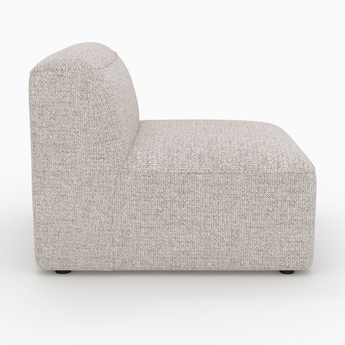 Chauffeuse Pour Canapé Modulable En Tissu Beige - Hestia