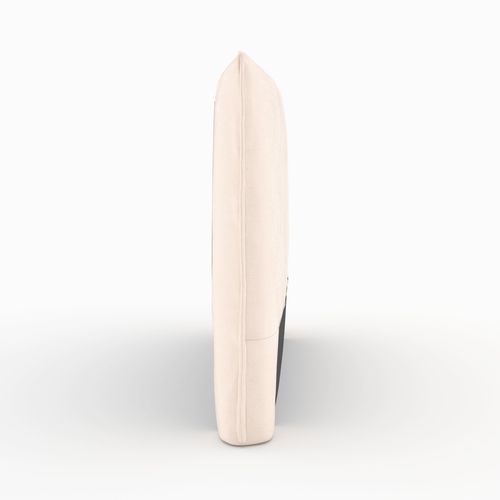 Tête De Lit En Tissu Blanc Déhoussable 160 Cm - Safia