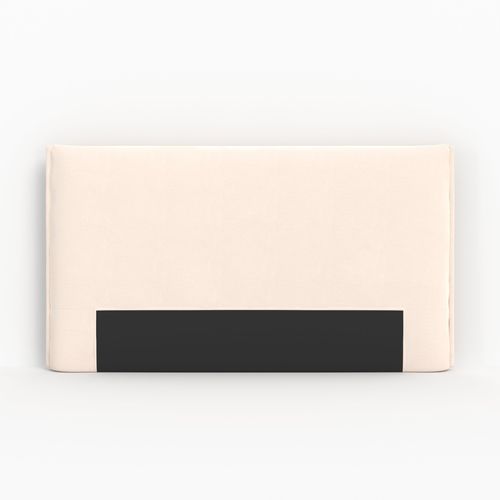 Tête De Lit En Tissu Blanc Déhoussable 160 Cm - Safia