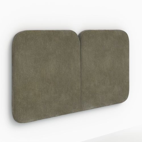 Tête De Lit En Tissu Vert Olive 160 Cm - Etna